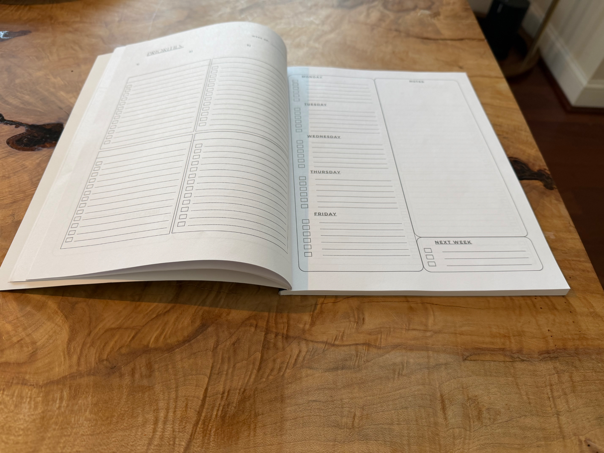 Premium cream paper with dot grid